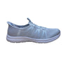 Skechers Women’s Gray Vegan Fabric Hand-Free Slip-Ins Machine Washable Shoes 9.5