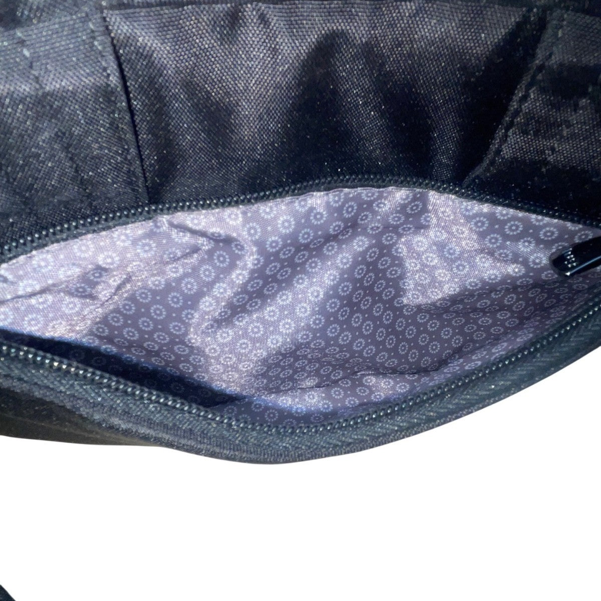 Lug Women’s Black Quilted Polyester Carousel Adjustable Strap Crossbody Bag