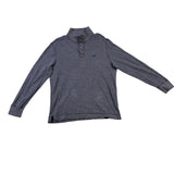 American Eagle Mens Blue Long Sleeve Athletic Fit Pullover Henley Size XLT