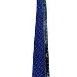 Robert Talbott Studio Mens Purple & Gold Silk Necktie Hand-Sewn Waves Pattern