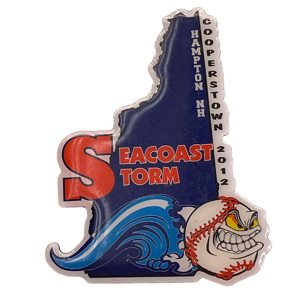 Seacoast Storm 2012 Cooperstown NH Enamel Lapel Pin