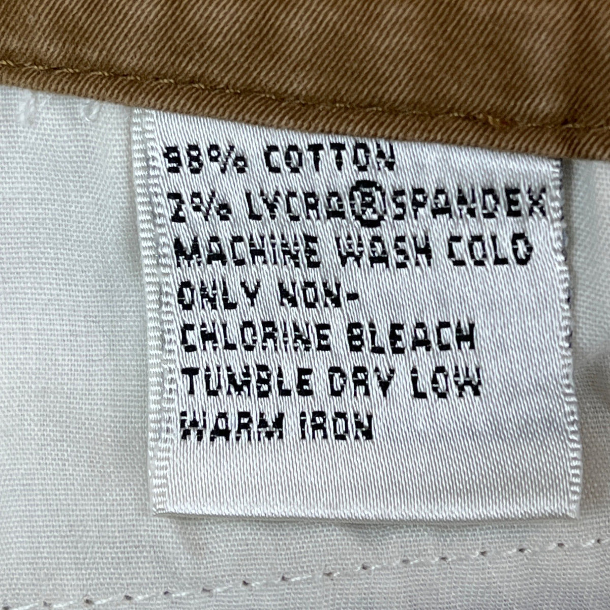 Talbots Stretch Khaki Brown Straight Leg Pants Womens Size 6 - New