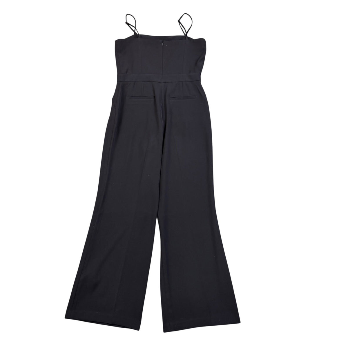 Banana Republic Womens Black Jumpsuit Spaghetti Straps Formal Wide-Leg Size 10