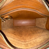 Vintage Coach Women’s Brown Leather Adjustable Strap Metropolis Crossbody Bag