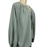 Prologue Women’s Olive Green Long Sleeve Blouse Shirt Sz XL - NWT
