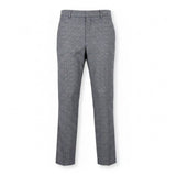 Uniqlo Womens Gray Plaid Straight-Leg Dress Pants Size S 26-27