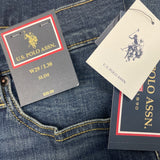U.S. Polo Assn. Mens Straight Fit Washed Denim Jeans Sz W29/L30 - New