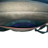 Orvis Men’s Olive Canvas &  Brown Leather With Adjustable Strap Crossbody Bag