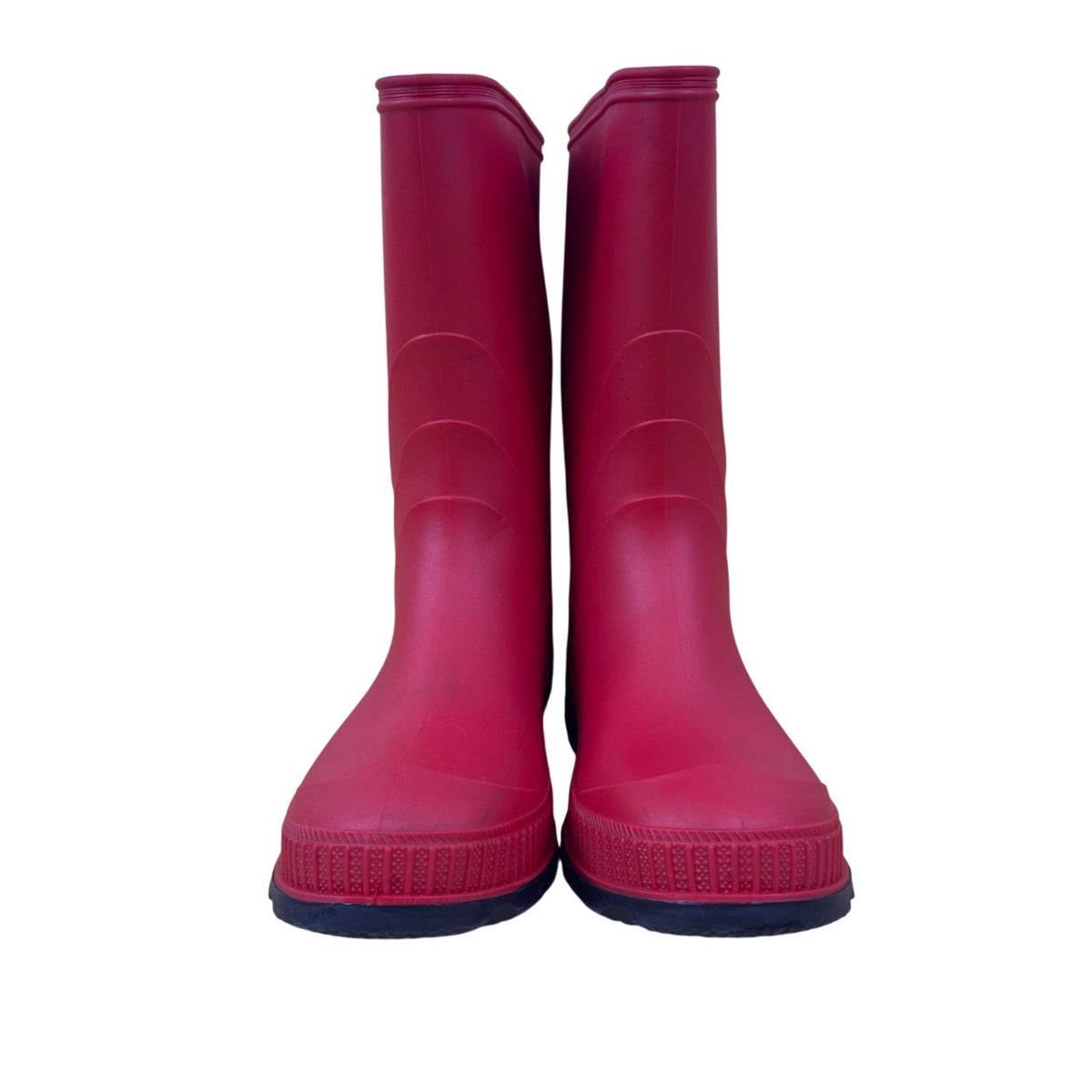 Kamik Kids Red Rubber Waterproof Durable Slip Resistant Sole Rain Boots Size 6