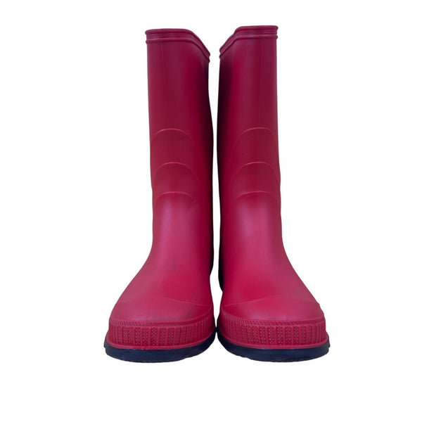 Kamik Kids Red Rubber Waterproof Durable Slip Resistant Sole Rain Boots Size 6