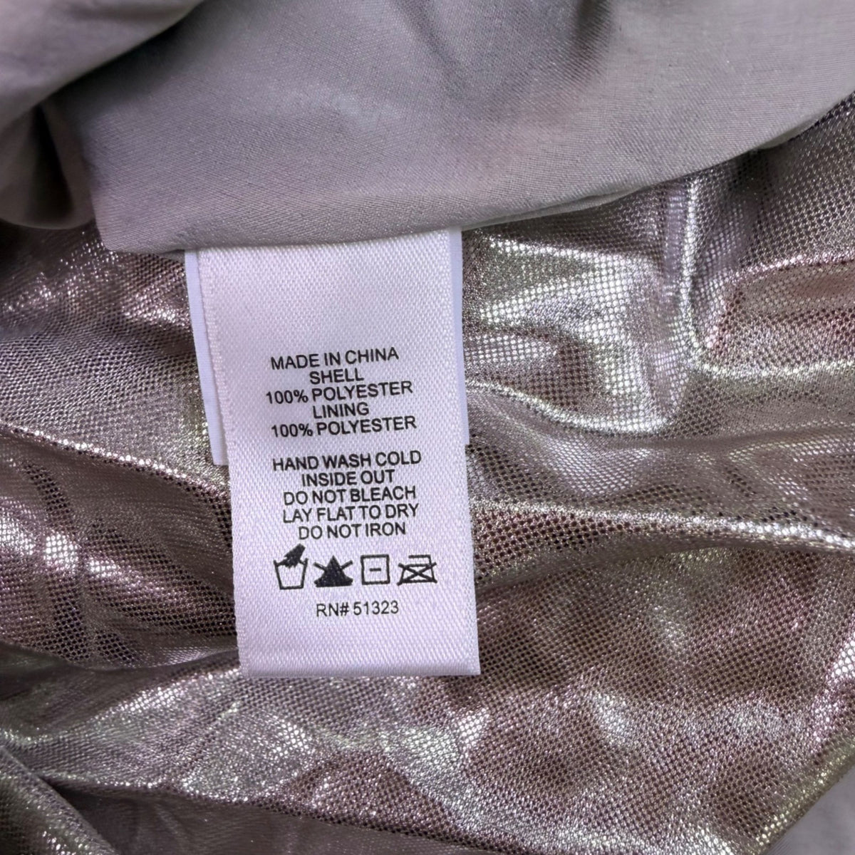 State Womens Silver Metallic Pleated Midi Skirt Size 8
