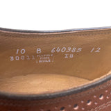 Florsheim Men’s Brown Leather Lace-Up Wingtip Oxford Classic Dress Shoes Sz 10B