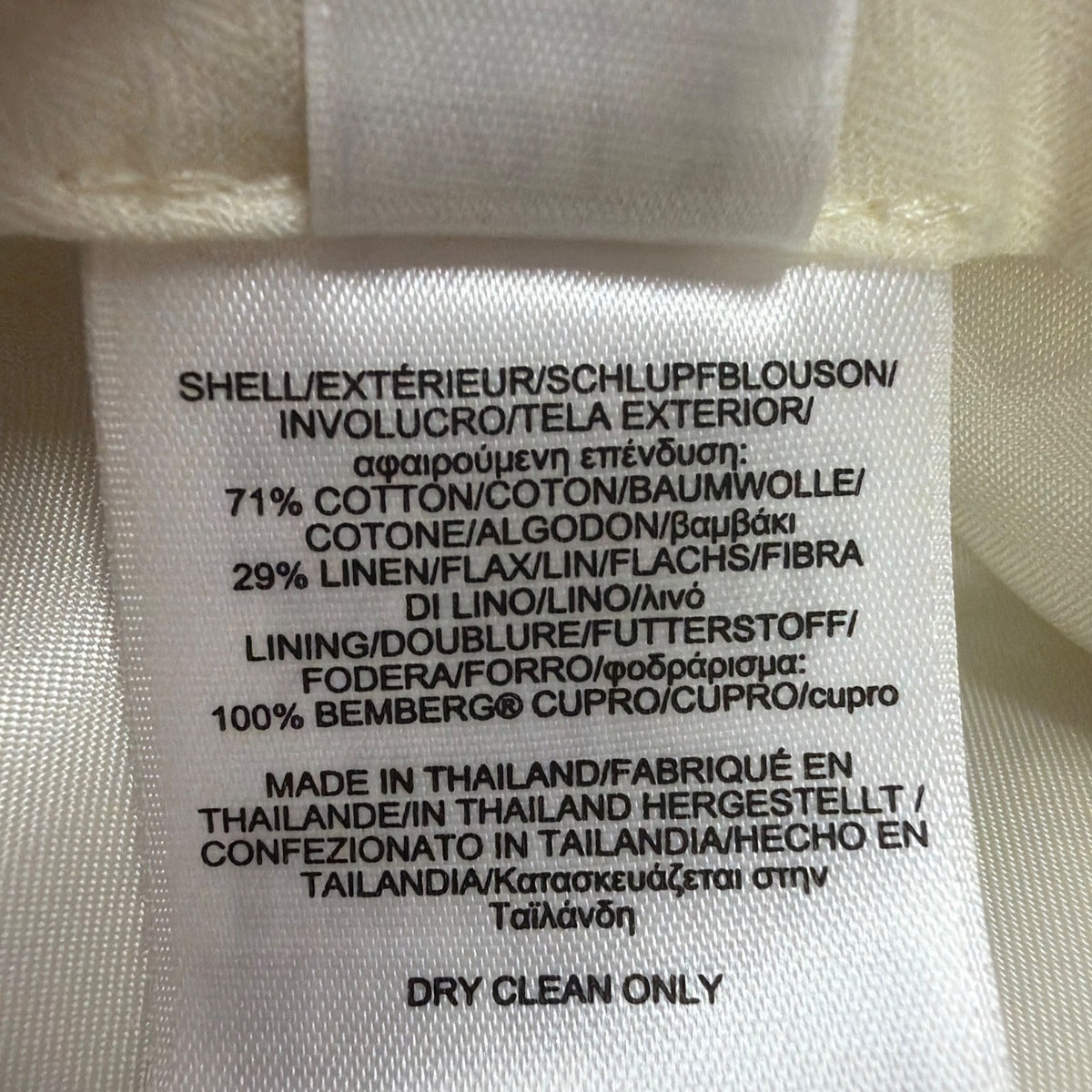 Brooks Brothers Womens White Caroline Fit Mid-Rise Dress Pants Size 12