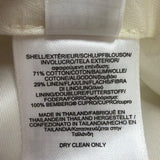 Brooks Brothers Womens White Caroline Fit Mid-Rise Dress Pants Size 12