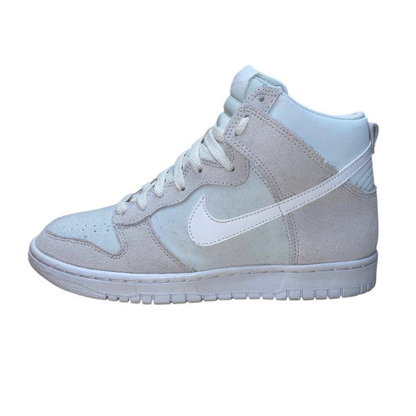 Nike Youth Mint & Grey Suede High-Top Lace-Up Casual Athletic Sneakers Size 6Y