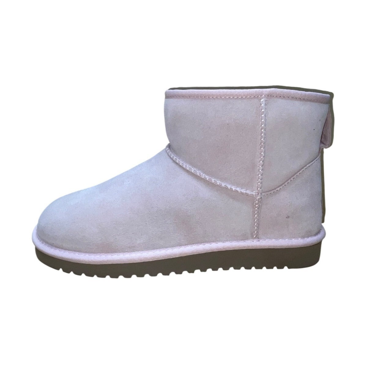 Koolaburra By UGG Women’s Pink Suede And Faux Fur Lining Mini ll Boots Size 9