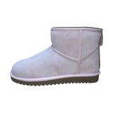 Koolaburra By UGG Women’s Pink Suede And Faux Fur Lining Mini ll Boots Size 9