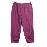 Blair Womens Pink Embroidered Pullover Sweatshirt & Elastic Waist Pants Sz P2XL