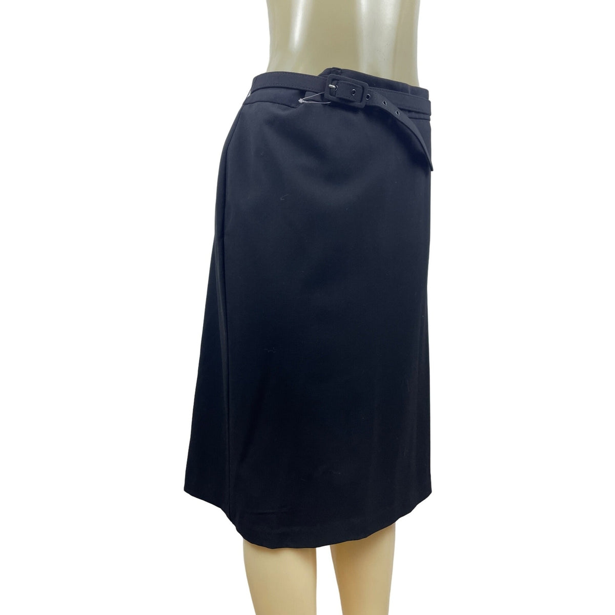 JM Collection Women's Black Knee Length Straight Skirt Sz 18 - NWT