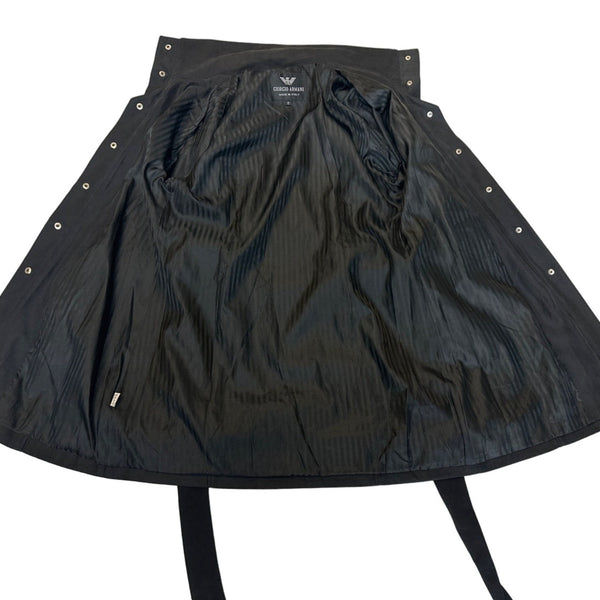 Giorgio Women's Black Button Up Jacket Coat Sz S