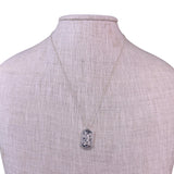 Tiffany & Co Womens Silver Tone Sterling Pendant Necklace Nike NWM 2013 Running