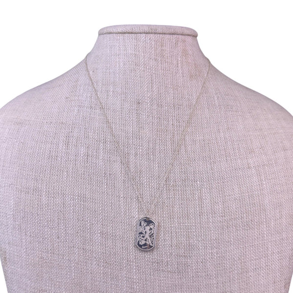 Tiffany & Co Womens Silver Tone Sterling Pendant Necklace Nike NWM 2013 Running