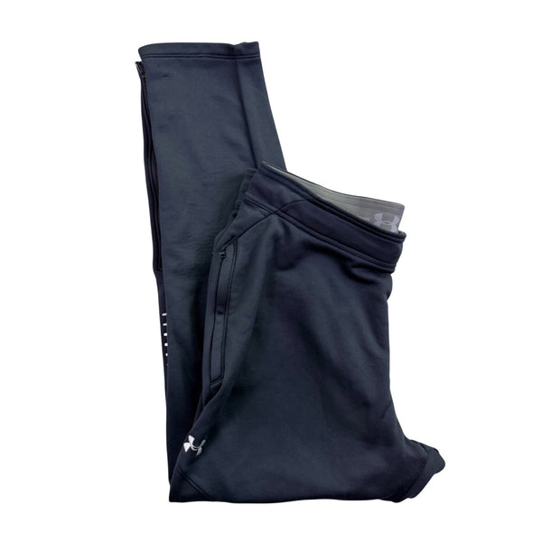 Under Armour Mens Black Polyester ColdGear Pants Size L