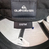 Quiksilver Mens Blue Cotton Mesh Logo Snapback Hat OSFM Adjustable