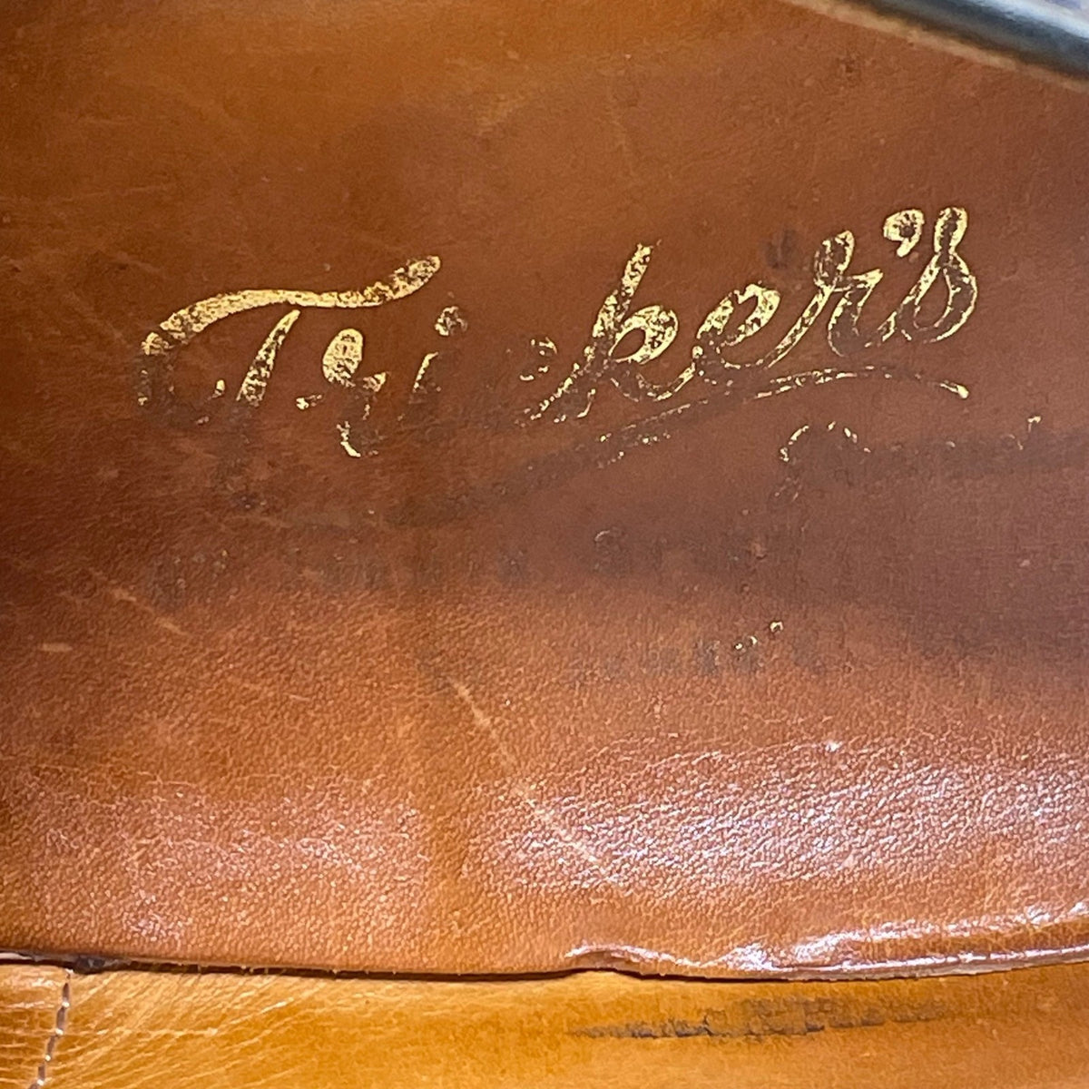 Tricker’s Mens Black Leather Brogues Lace-Up Classic Dress Shoes Size 10US