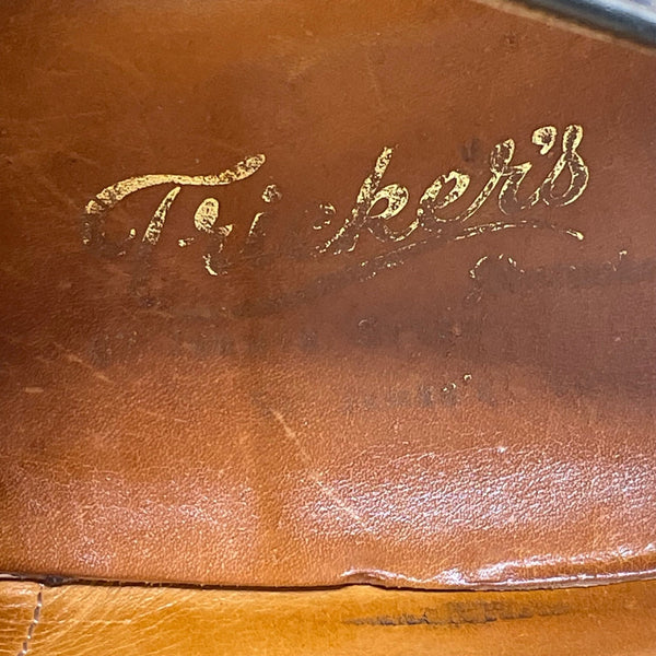 Tricker’s Mens Black Leather Brogues Lace-Up Classic Dress Shoes Size 10US