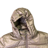 Andrew Marc Women Champagne Lightweight Packable Down Jacket Size XL