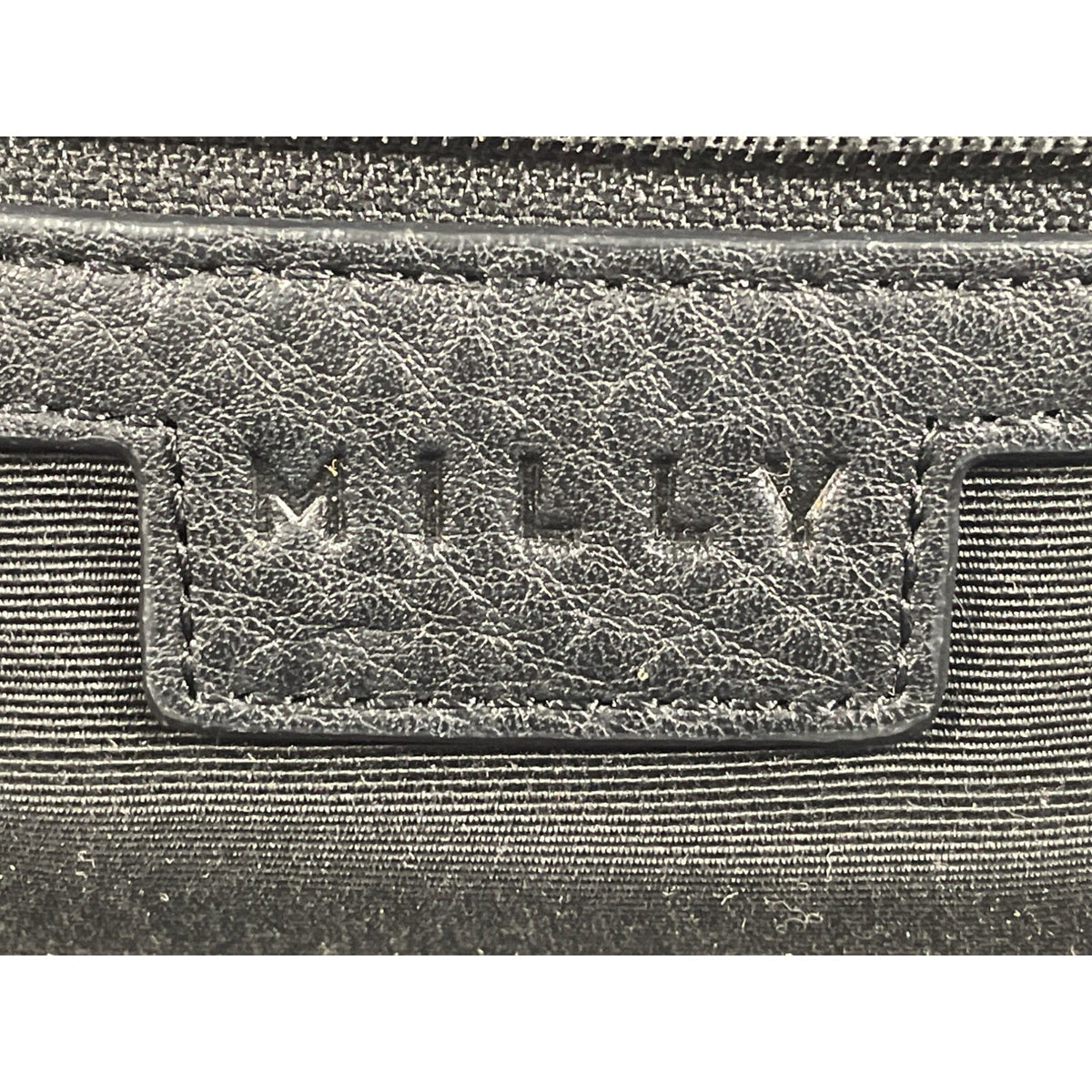 Milly Women's Black Leather Isabella Tote Bag Sz M