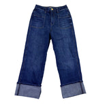 Kut From The Kloth Womens Blue Denim Sienna Straight Leg Jeans Sz 00P