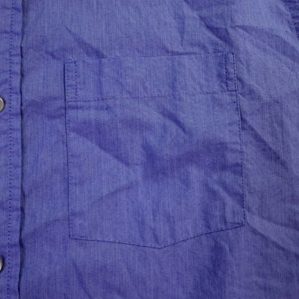 Gap Mens Blue Coolmax Shirt Standard Fit Size M