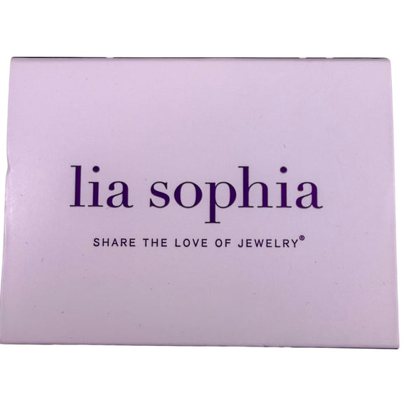 Lia Sophia Womens Silver Tone Metal Lion Stud Earrings Vintage Style