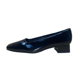 Chadwicks Women’s Black Patent Square-Toe Low Heel Slip-On Dress Shoes Size 10M