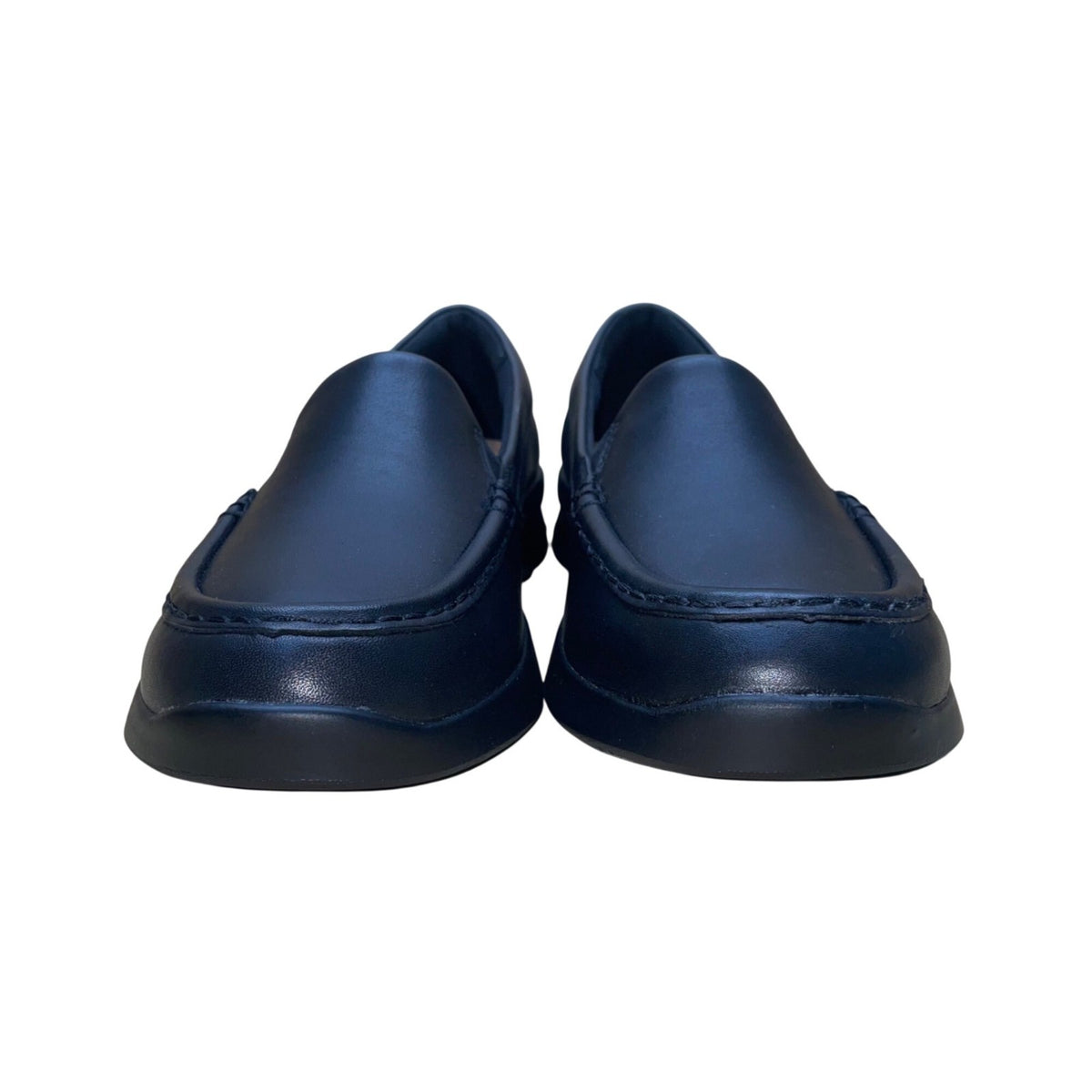 Clarks Women’s Black Leather Wide Fit Cushioned Ellowyn Lux Loafers Size 7.5