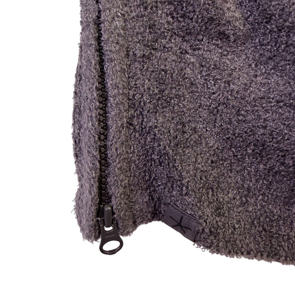 Barefoot Dreams Womens Carbo Cozychic Lite Side Zip Cardigan Size L