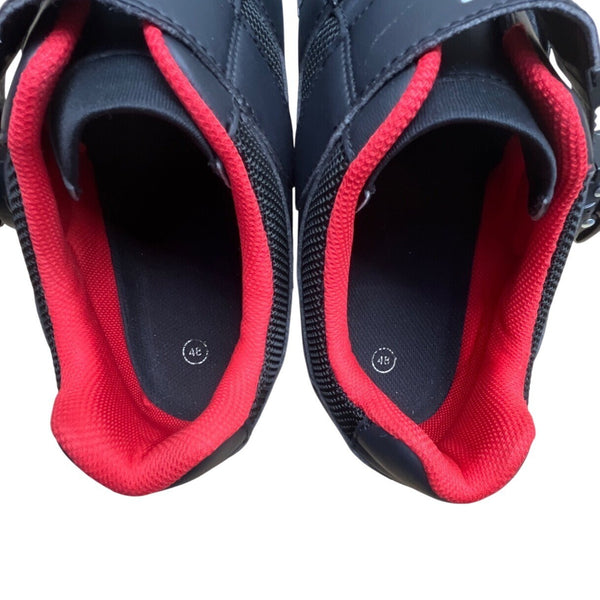 Peloton Men’s Black/White Adjustable Strap Buckle Cycling Shoes Cleats Sz 13US