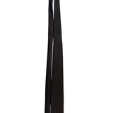 Mens Sears Black Polyester Formal Tie Slim Width Versatile Accessory