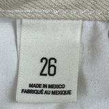BDG Mens White Workwear Cargo Pants Size Unknown