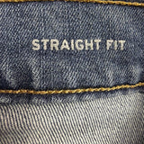 Eddie Bauer Mens Blue Cotton Blend Straight Fit Stretch Denim Jeans Sz 32X30