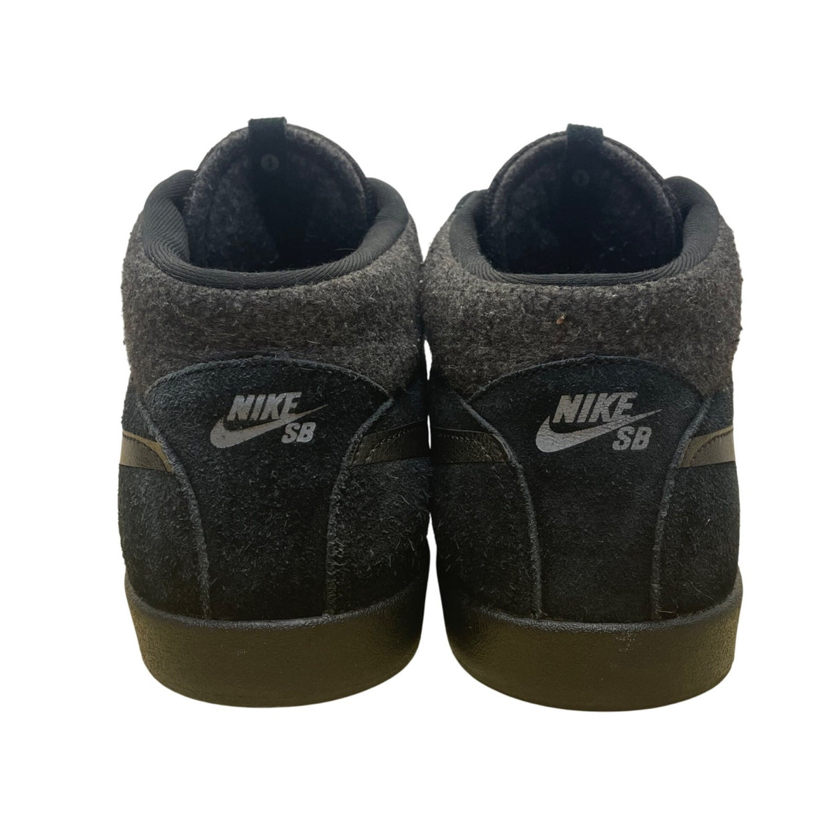 Nike SB Men’s Black Suede Mid-Top Eric Koston Signature Model Sneakers Size 13