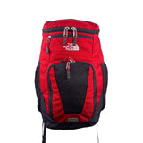 The North Face Unisex Red & Gray Nylon Multiple Compartments Sweeper Backpack