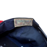 Cleveland Indians OSFA Navy Red Snapback Hat Twins Enterprise Cotton MLB Logo Ca