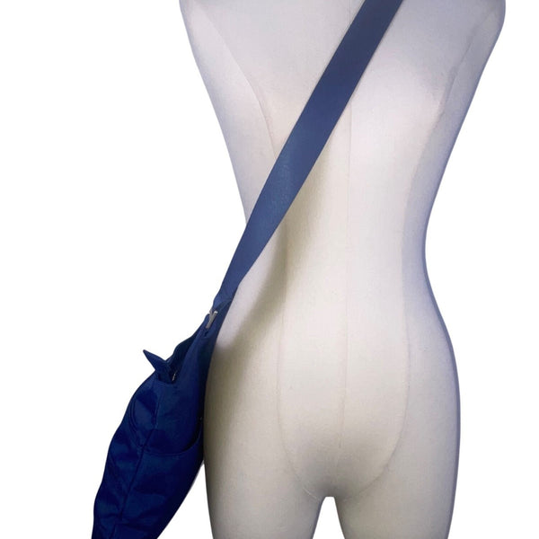 Baggallini Women’s Blue Nylon RFID-Blocking Adjustable Strap Crossbody Bag