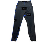 CRZ Yoga Womens Black High-Waist Stretch Leggings Nylon & Lycra Size XL - New