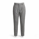 Banana Republic Womens Black/White Plaid Tapered Dress Pants Size 4