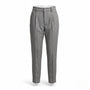 Banana Republic Womens Black/White Plaid Tapered Dress Pants Size 4