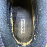 Lands End Men’s Brown & Blue Rubber Water-Resistant Outdoor Duck Shoes Size 9